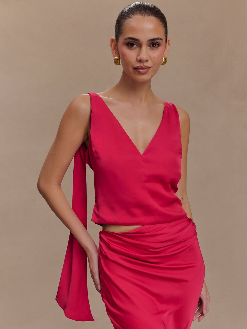 Meshki Satin Top